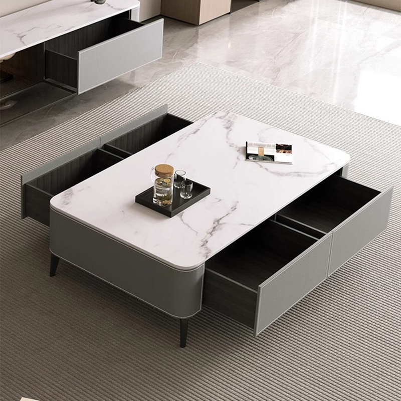 Table basse Modern, H 13,8 po x L 51,2 po x l 27,6 po