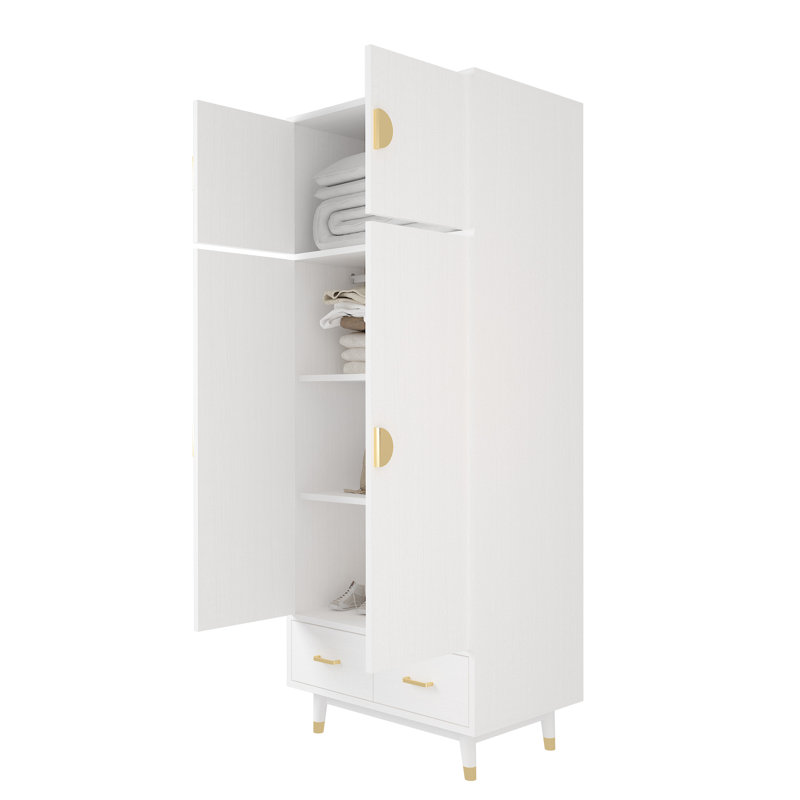 Armoire Romriell, Blanc