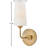 Lewis Single Light Wall Sconce with Paper Shade-477298944