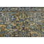 Tapis crème délavé semi-antique à motif floral 3X6