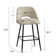 Cenko Set of 4 Upholstered 26.5'' Counter Stool