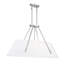 Luminaire suspendu linéaire à 6 lumières pour îlot de cuisine Hamal-1939925491