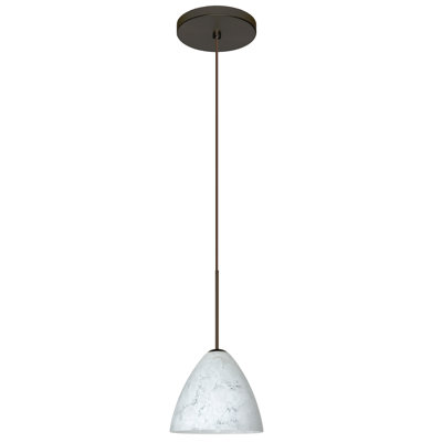 Luminaire suspendu pour dôme simple 1 lumières Mia