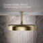 Statement 14" Single-Function Wall or Ceiling-Mount Round Rainhead, Round Rain Showerhead 2.5 GPM-669259548