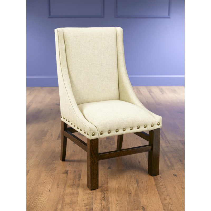 Chaise d'appoint en lin kevork