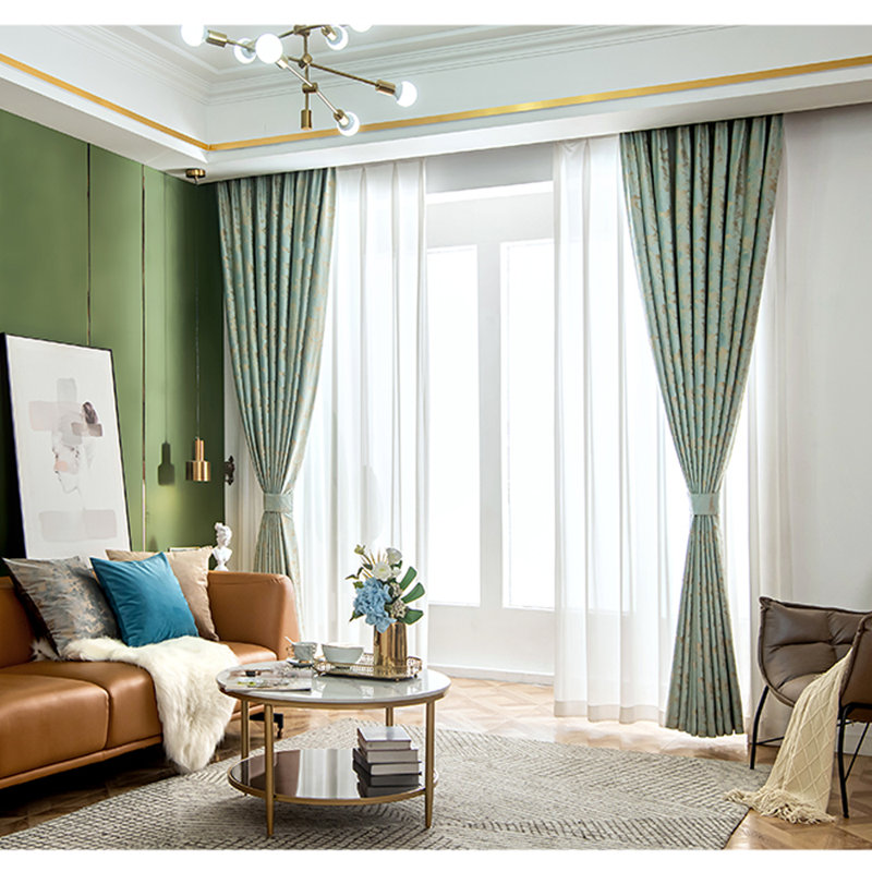 Curtain For Living Room Window Curtains For Bedroom 1 Panel, 98" W x 106" L