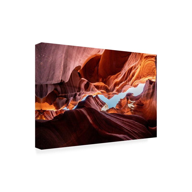 Art sur toile Canyon Holger, H 22 po x l 32 po
