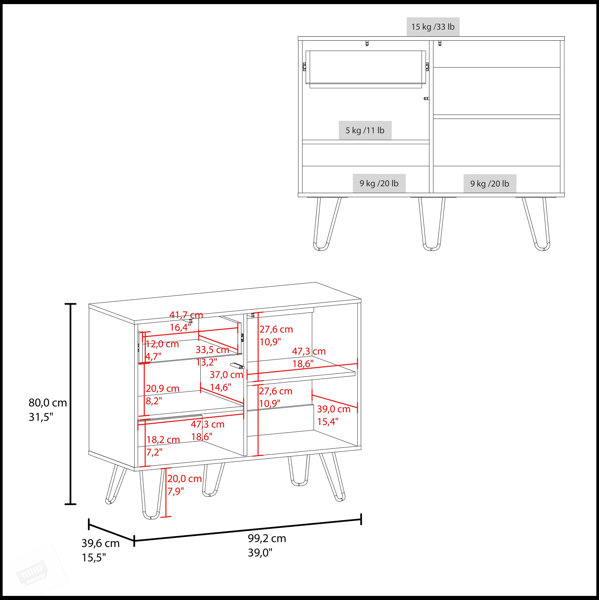Dimensions du produit