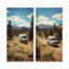 Explorers Haven Camping Travel Adventure I - ensemble de 2 impressions sur toile-949061790-949061789