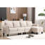 Banc modulaire beige à 4 compartiments moderne avec rangement For Living