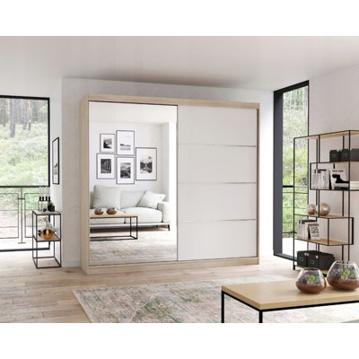 Latrez 2 Door Manufactured Wood Wardrobe