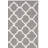 Rodgers Hand Woven Flat Weave Banana Silk/Wool/Cotton Geometric Rug in Ivory/Light gray-869347440