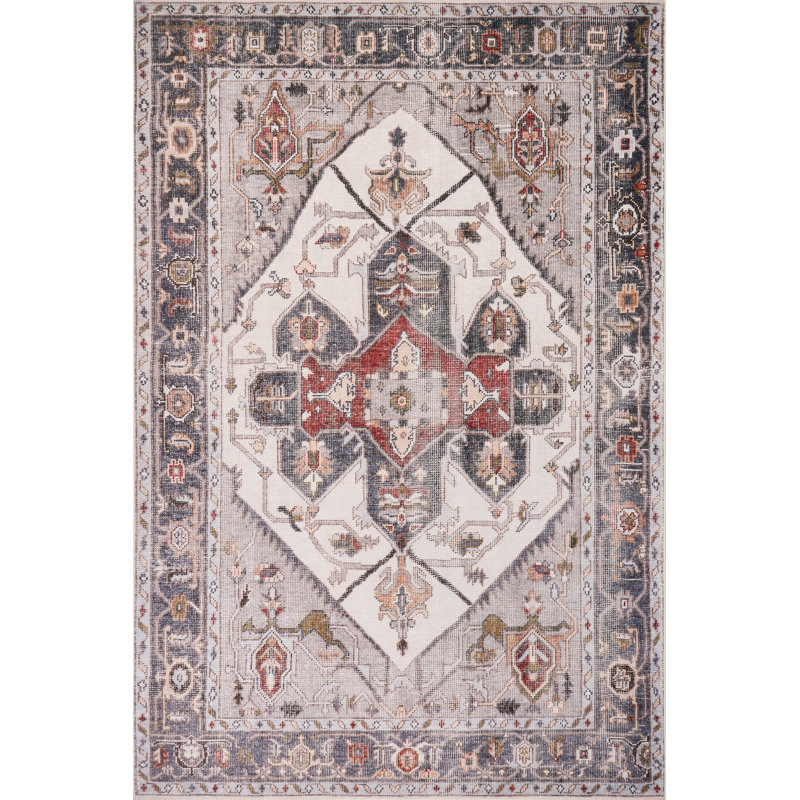  Eloqua SplashGuard Machine Washable Area Rug, Rectangle 8' x 10'