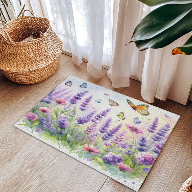 Tapis tressé Petal Wings, Rectangulaire 3 pi x 5 pi