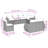 Vidaxl Garden Sofa Set Grey, Dark Grey