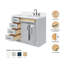 Meuble-lavabo simple en bois massif 42 po Tidworth avec plateau en quartz Carrara de 1,5 po-626085667-668100341-668100338