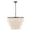 24" 5-Light Tiered Rope Drum Chandelier-1483515168