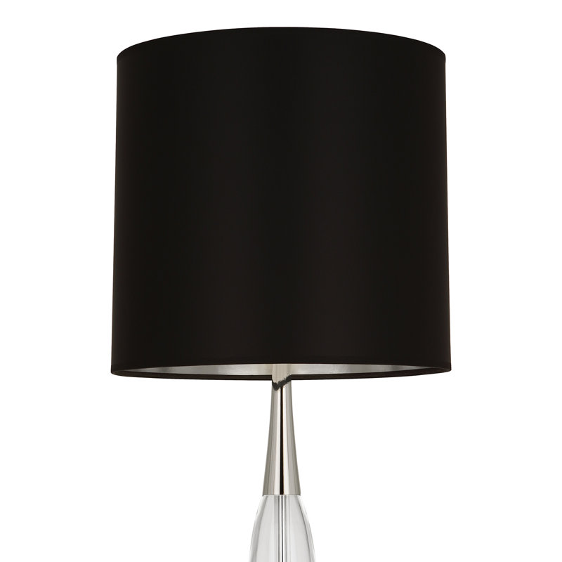 Juno Table Lamp, Paper, Black