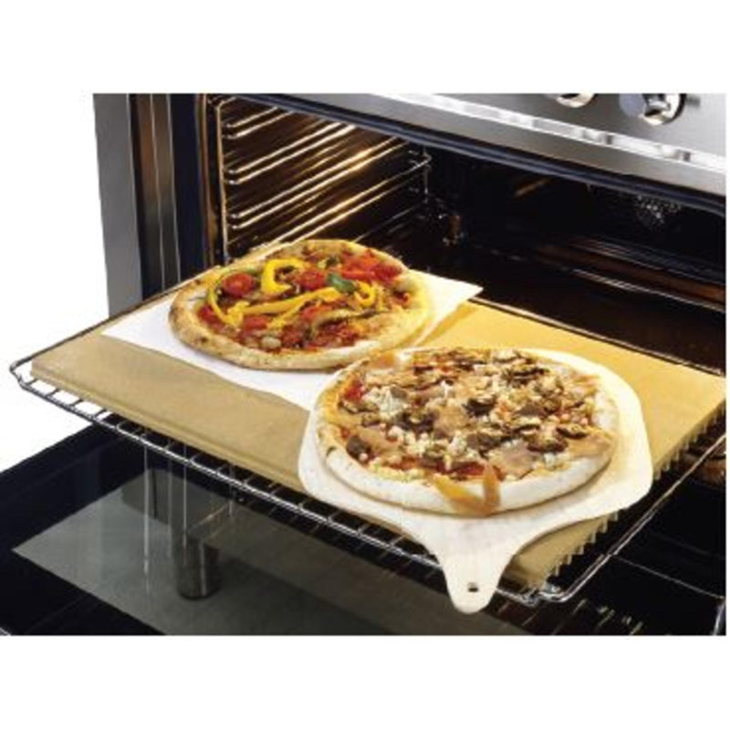 ILVE Pizza Grilling Stone, 1" H x 9.5" W x 10" D
