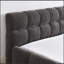 Grand cadre de lit tapissier grand avec tissu épais, lit plateforme grand format en chenille avec tête de lit et structure solide. Aucun sommier tapissier requis-1856621014-1856621012