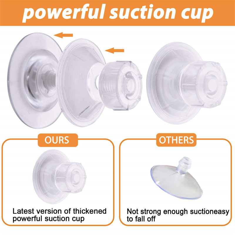 Window Bird Feeder - Extra Strong Suction Cup And Removable Seed Tray With Drainage Holes. For Wild Birds, Finches And Cardinals