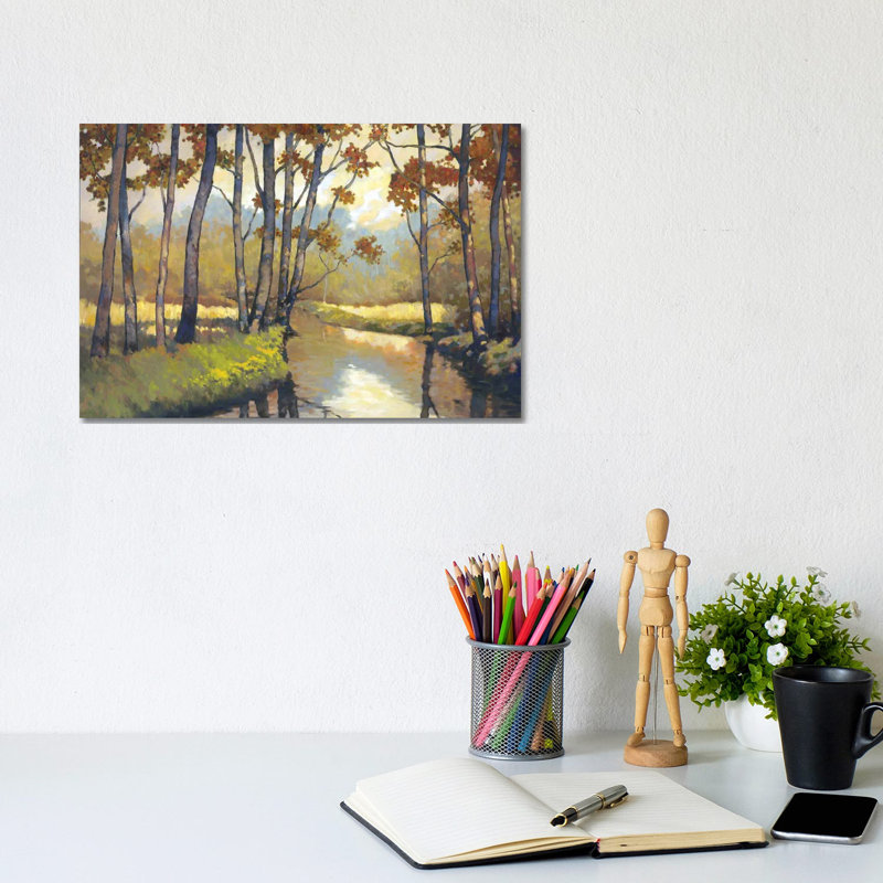 Trout Stream I by Graham Reynolds - Wrapped Canvas Gallery-Wrapped Canvas Giclée, 20.32 cm H x 30.48 cm W