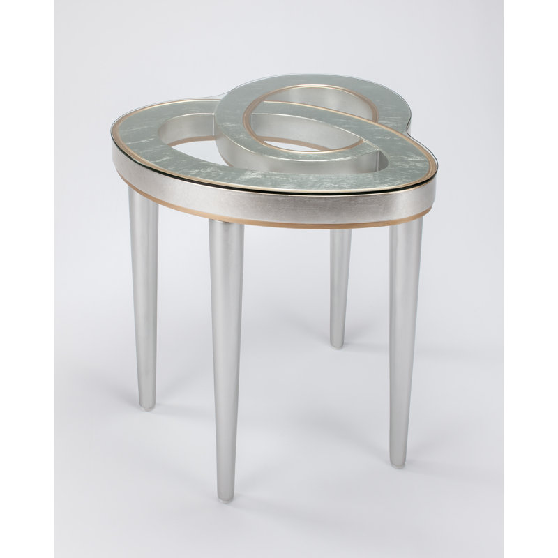 Glass End Table
