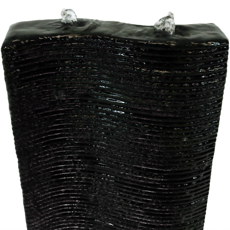 Crass Outdoor Floor Fountain with Lights