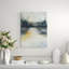 Gloomy River Painting by Sara Brown-26728811-26728812