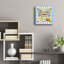 «Tea Blissful Blue Teacup» par Cathy Horvath-Buchanan, art mural en verre acrylique-263743783