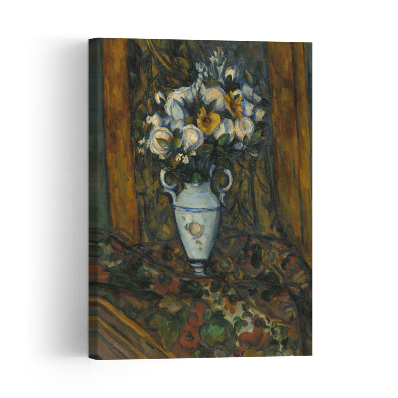Vase de fleurs, 1900-1903, estampe d'art mural contemporaine abstraite et impressionniste représentant des fleurs.