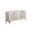 Astrid 72" 4-Door Sunburst Sideboard Buffet Cabinet