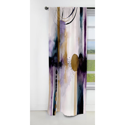 Jaden - Abstract Geometric Blackout Curtain - 1 Panels