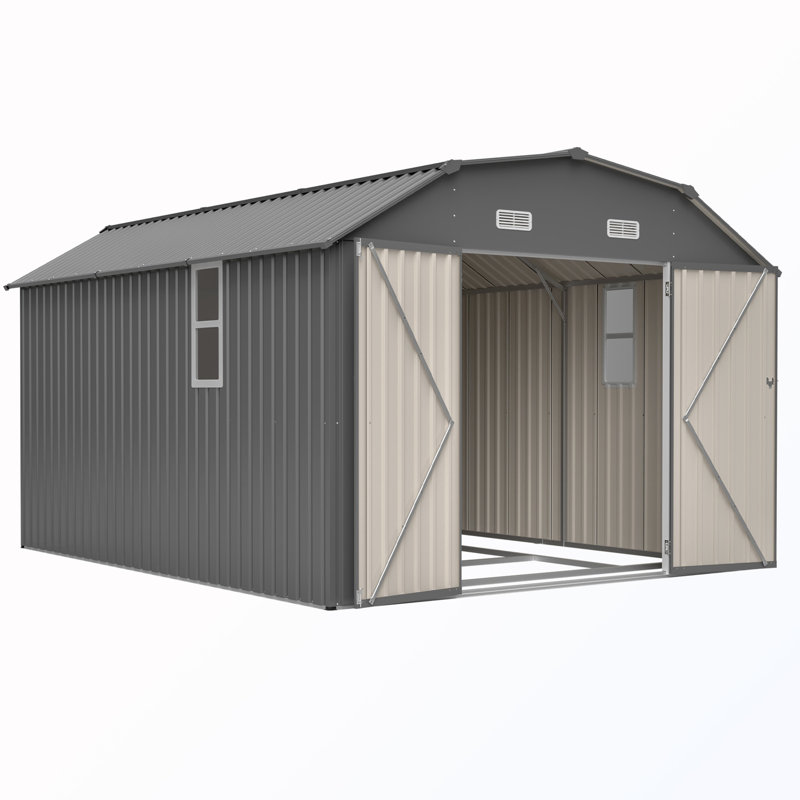 Remise de rangement extérieure avec plancher