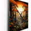 Baobab The Enchanted II - Horloges murales florales-99629952