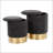 Nesting Ottoman Set in Gold Metal-2059288508