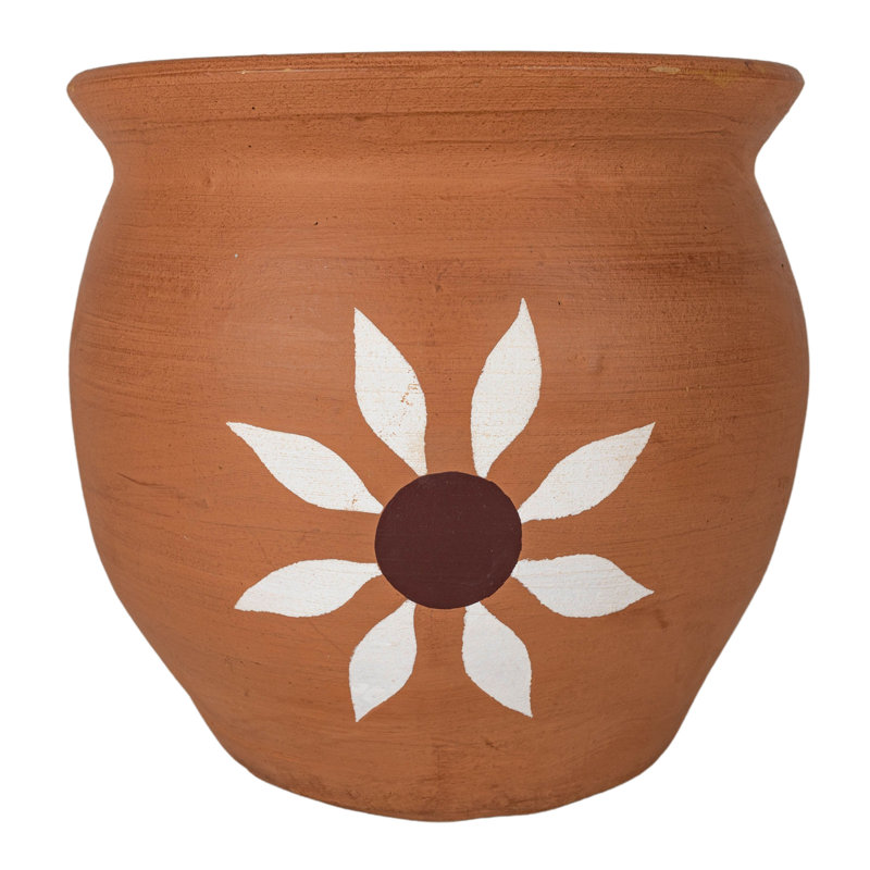Pot de fleurs en terre cuite