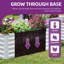 Galvanised Metal Raised Garden Bed With Support Rod & Gloves-1002435591-1002435590