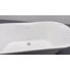 Baignoire autoportante 66 "avec drain interne Streamline-101310177