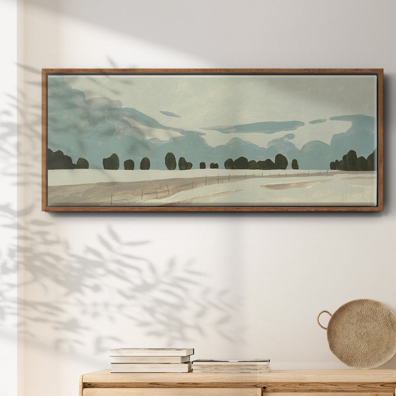 Farmland Study IV- Framed Canvas