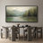 Lake River Landscape " Tranquil River Andest Antique Retro Fine Art Colorful Bedroom Extra Large Wall Decor "-96074485-111568129