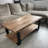 Ella 42"x24"x18" Rectangle Coffee Table With Live Edge