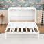 Grand lit escamotable en bois avec lattes-465326305