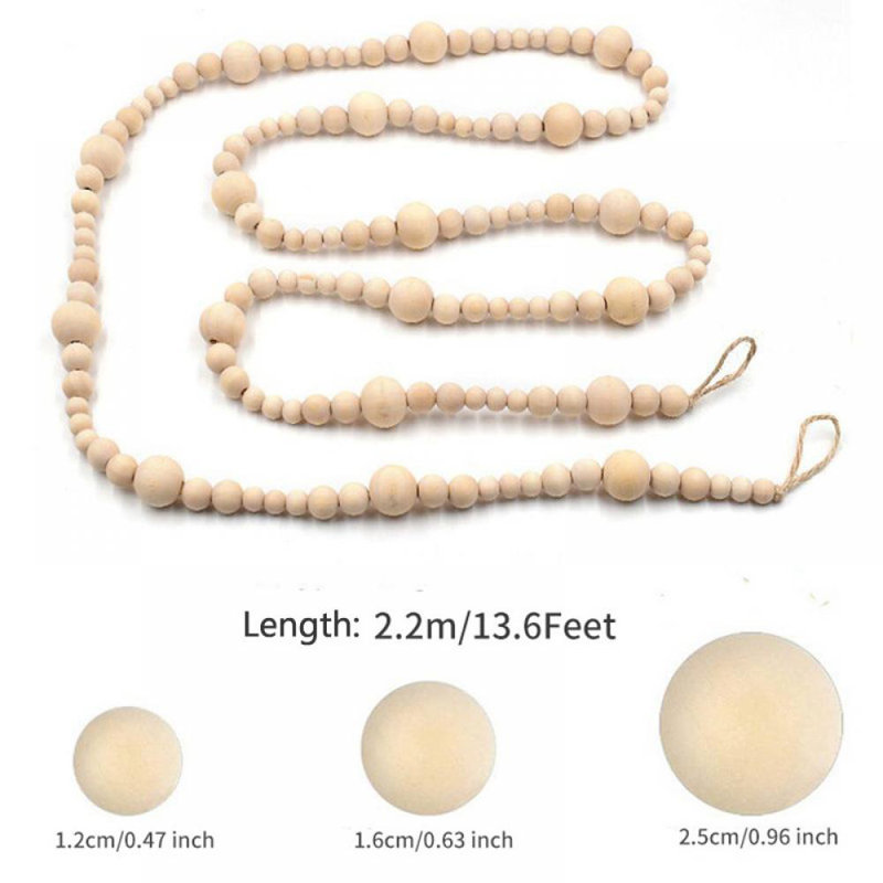 Wood 86'' Novelty Garland Garland