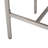 Outdoor 29.50" Rust-Proof Aluminum Barstools With PE Rattan Seat And Backrest, Set Of 2, Silver & Grey-1446582308