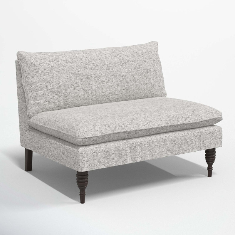Varick 47" Settee, Milsap Spray Sustain® Tweed