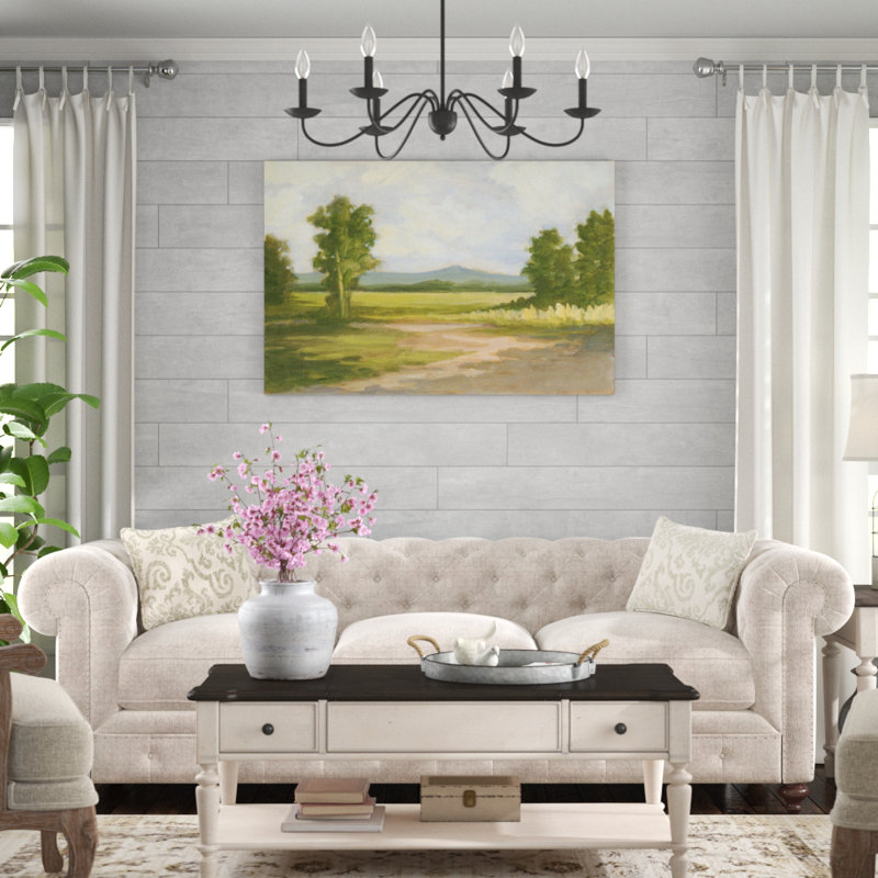 «Spring Light III» par Ethan Harper - reproduction d'art sur toile tendue, H 32 po x l 48 po
