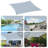 Outsunny 20' x 13' Rectangle Shade Sail-30863565