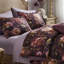 Ensemble de literie pour lit très élégant en velours 4 pièces au design floral confortable pour une utilisation toutes saisons