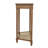 Carterlee Demilune Console Table with Cane Shelf-434063001